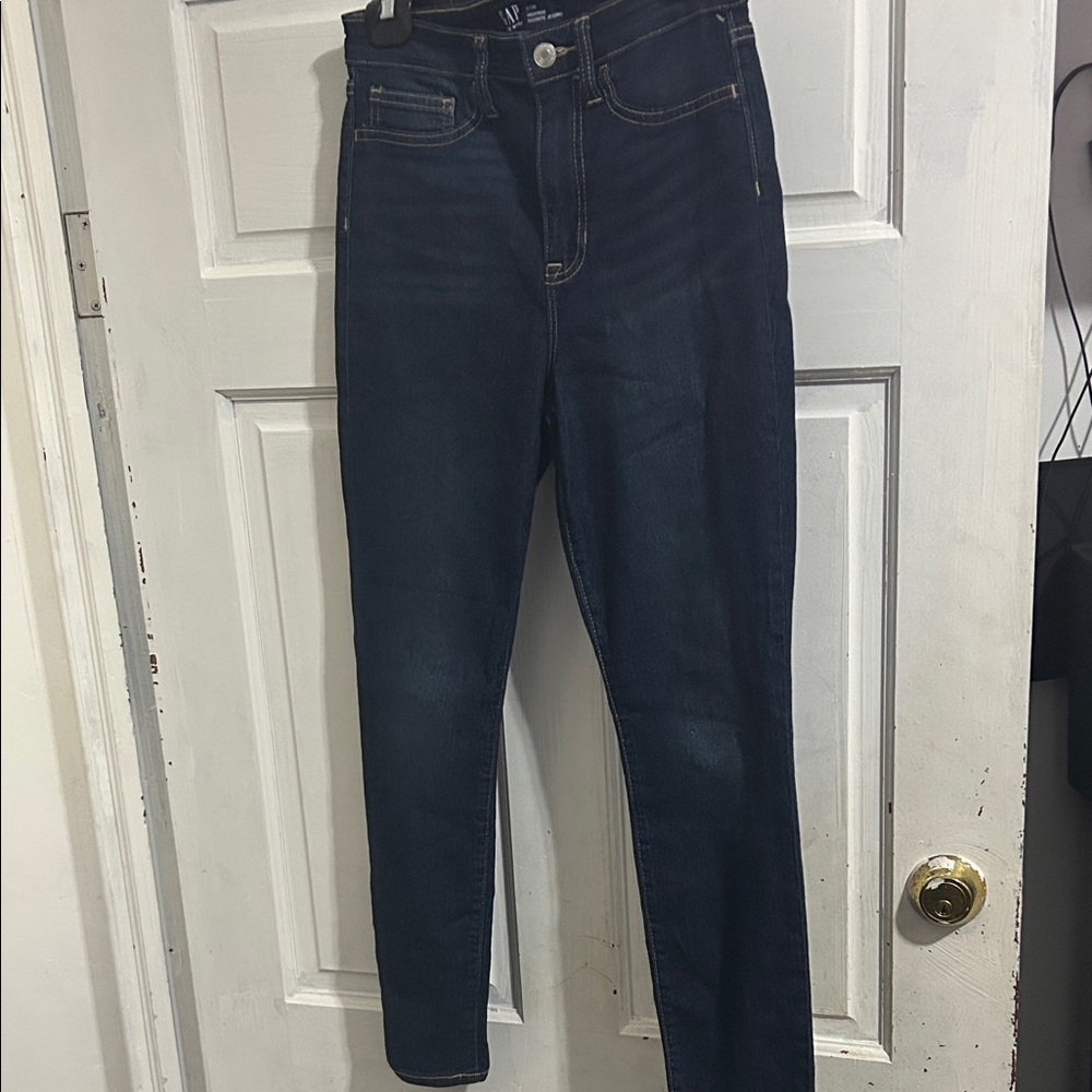 NWOT GAP Women's High Rise Dark Blue Jeans- size 2/26